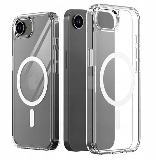 Изображение Araree Duple M MagSafe case for iPhone 16e transpa