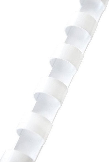 Picture of Argo Grzbiet plastikowy 22mm ARGO 405221 biay 50szt