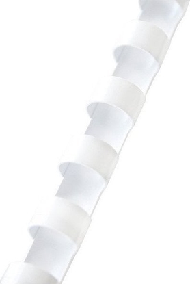 Picture of Argo Grzbiet plastikowy 25mm ARGO 405251 biay 50szt