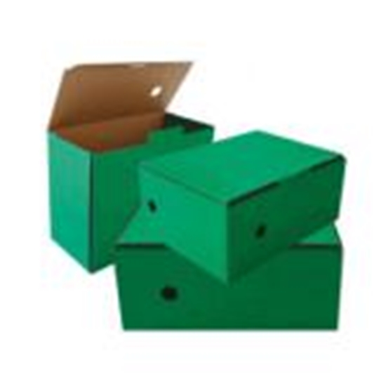 Изображение Arhīva kārba 150x250x340mm,  zaļa krāsa,  SMLT