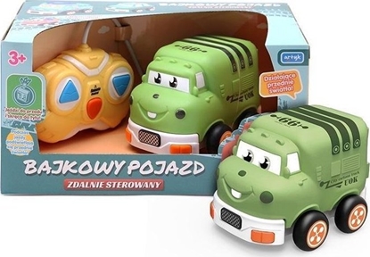 Attēls no Artyk Bajkowy pojazd zdalnie sterowany zielony Truck Ciarówka 132506 Artyk