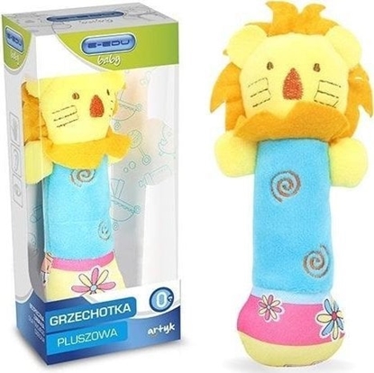 Изображение Artyk Grzechotka pluszowa Lew E-Edu baby 128578 Artyk