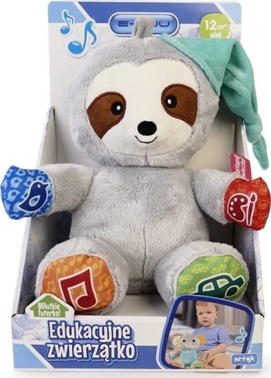 Picture of Artyk Uczniaczek Leniwiec uczy mówi po polsku edukacyjny