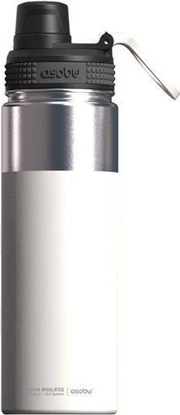 Picture of Asobu Alpine Flask Bottle White, 0.53 L