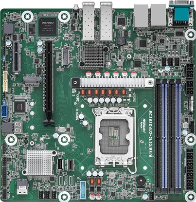 Изображение ASRock ASRock Mainboard EC262D4U2-2L2Q/E810 micro-ATX Sockel 1700 DDR5-only Single