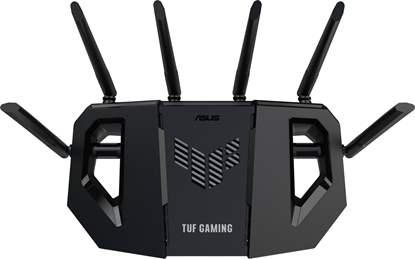 Attēls no Asus TUF Gaming BE6500 (TUF-BE6500) bezvadu rūteris 2.5 Gigabit Ethernet Divkāršā frekvenču josla (2.4 GHz / 5 GHz) Melns