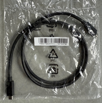 Attēls no Kabel USB Asus USB-C - USB-C 1.5 m Czarny (90XB09MN-BCA000)