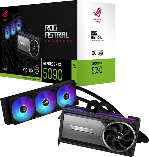 Picture of ASUS ROG ASTRAL LC RTX 5090 32GB GDDR7
