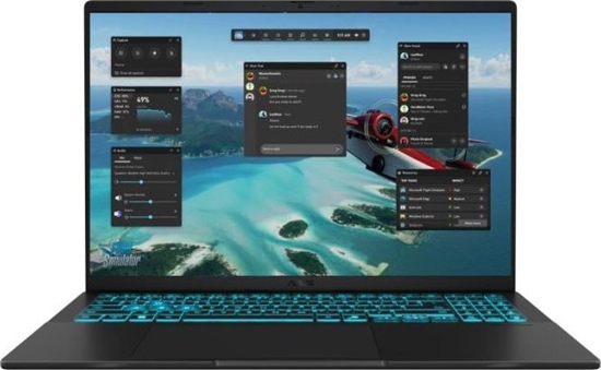 Изображение Notebook|ASUS|V16|CPU Intel Core 5|210H|16 "|1920 x 1200 pixels|RAM 16 GB|DDR5-SDRAM|SSD 1000 GB|Discrete graphics NVIDIA GeForce RTX 4050|6 GB|On-board graphics Yes|Numeric keypad Yes|Keyboard language English|OS installed Windows 11 Home|Colour Black|W