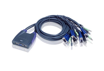 Attēls no Aten 4-Port USB VGA KVM Switch with Audio