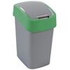 Picture of Atkritumu tvertne Curver Flip Bin 25L sudr./zaļš