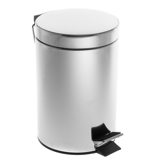 Picture of Atkritumu tvertne Saima 3l tērauda 26xd17cm