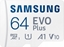 Attēls no Atmiņas karte Samsung EVO Plus 64GB MicroSDXC