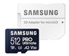 Picture of Atmiņas karte Samsung MicroSDXC 512GB PRO Ultimate with Adapter