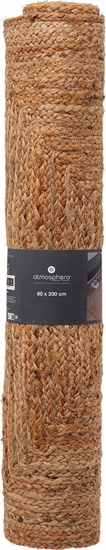 Picture of Atmosphera Dugi dywan jutowy do przedpokoju, 80 x 200 cm