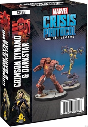 Attēls no Atomic Mass Games Dodatek do gry Marvel: Crisis Protocol - Crimson Dynamo & Dark Star