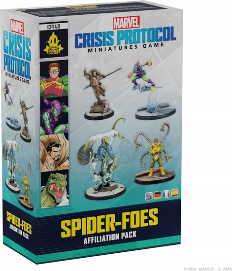 Picture of Atomic Mass Games Dodatek do gry Marvel: Crisis Protocol - Spider-Foes Affiliation Pack