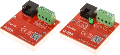 Picture of Atte Zestaw konwerterów UTP / 2-WIRE DO TRANSMISJI LAN POE ETH10-2WIRE-SET KOMPLET 2 SZT ATTE