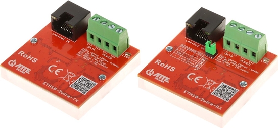 Picture of Atte Zestaw konwerterów UTP / 2-WIRE DO TRANSMISJI LAN POE ETH10-2WIRE-SET KOMPLET 2 SZT ATTE
