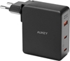 Изображение Aukey Wall charger Aukey PA-B7O, 1xUSB-A, 2xUSB-C, 140W GaN (black)