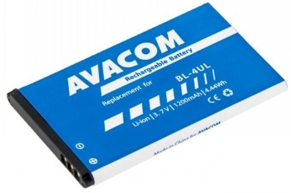 Attēls no AVACOM BATTERY FOR MOBILE PHONE NOKIA 225 LI-ION 3,7V 1200MAH (REPLACEMENT BL-4UL)