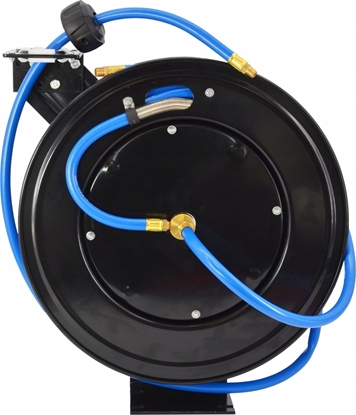 Attēls no AWTools AWTOOLS PRZEWÓD / W PNEUMATYCZNY NA ZWIJAKU METALOWYM 10x16mm x 15m