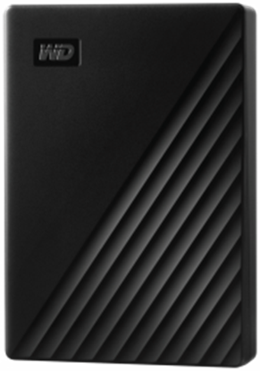Attēls no Ārējais cietais disks Western Digital My Passport 4TB Black