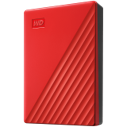 Attēls no Ārējais disks WD 6TB My Passport 2.5" USB 3.2 Red