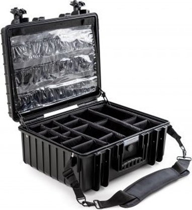 Attēls no B&W med.case Type 6000 black for medical emergency kit
