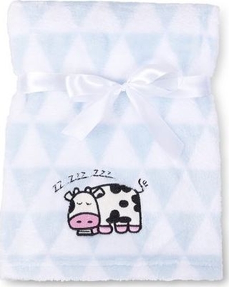 Attēls no BabyMatex Kocyk z haftem 75*100 Ricco uniwersalny