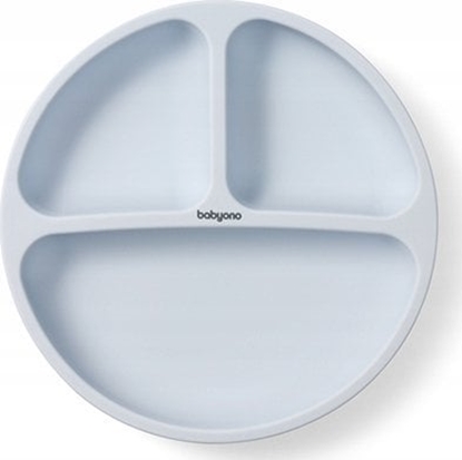 Изображение BabyOno 1482/01 TALERZ SILIKONOWY Z PRZYSSAWK RÓOWY