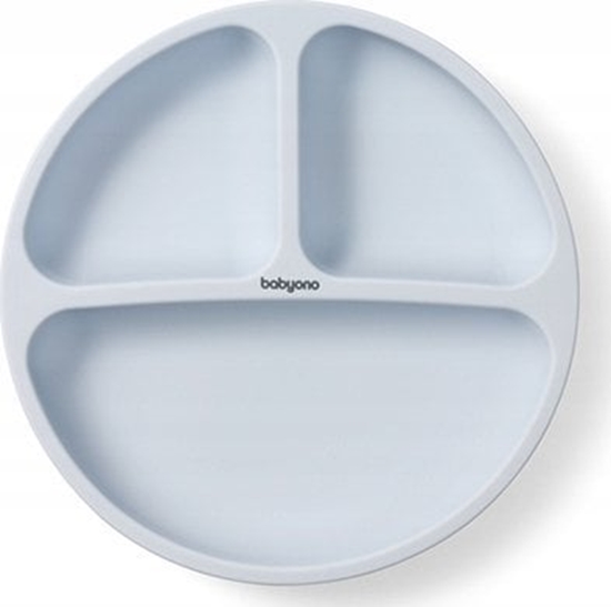 Изображение BabyOno 1482/01 TALERZ SILIKONOWY Z PRZYSSAWK RÓOWY