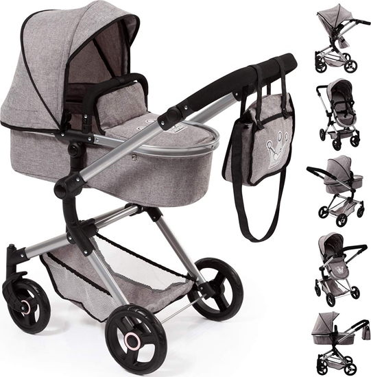 Изображение Bayer Bayer Design combi doll carriage Vario grey - 18410AA