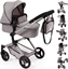 Attēls no Bayer Bayer Design combi doll carriage Vario grey - 18410AA