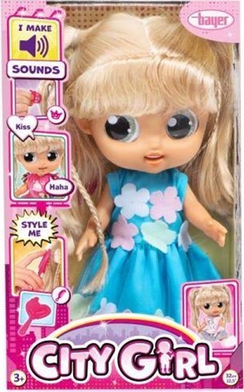 Picture of Bayer Bayer Lalka City Girl 31cm z dwikiem 93221AE
