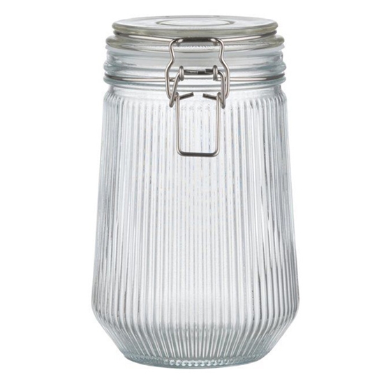 Picture of Bakalejas burka stikla ar vāku Marjukka 900ml