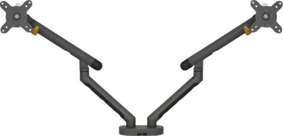 Picture of Bakker Elkuizen BakkerElkhuizen Monitorarm BE Flexible Dual dunkelgrau retail