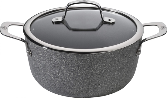 Изображение Ballarini Garnek indukcyjny z 2 uchwytami i pokrywk Ballarini Salina Granitium