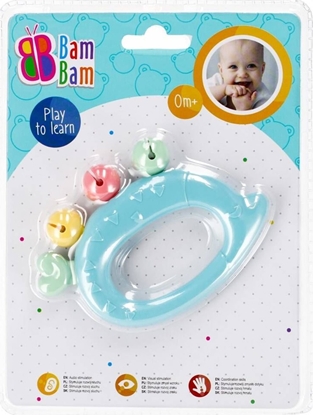 Picture of BamBam BAM BAM GRZECHOTKA JEZYK PASTEL 24/96