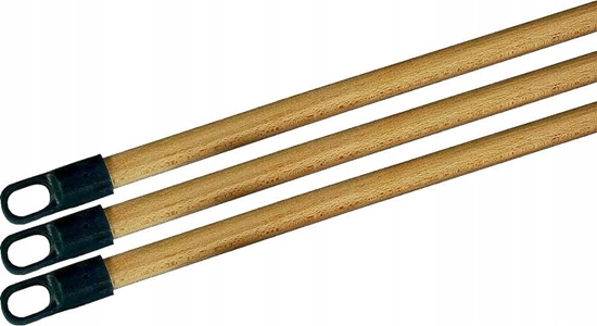 Picture of Barbara Barbara - Kij drewniany do szczotki z obsadkami - 150 cm