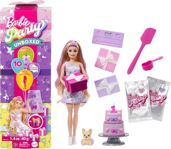 Picture of Barbie Party Unboxed Reveal siurpriz rinkinys - viesiaplauk ll