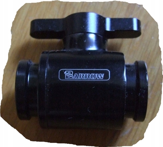 Picture of Barrow Barrow Ball Valve (10mm) G1/4 Zoll Kugelhahn, schwarz - schwarz