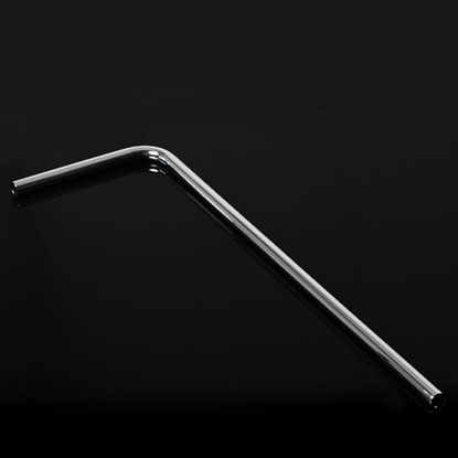 Attēls no Barrow Barrow Kupfer Hardtube, 14/12mm, 90 Grad - 630mm, Nickel