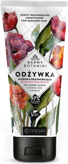 Picture of Barwa Barwa Barwy Botaniki odywka gboko regenerujca do wosów zniszczonych 180ml