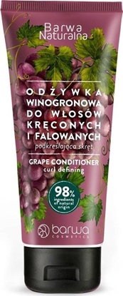 Picture of Barwa BARWA Naturalna Winogrono Odywka podkrelajca skrt do wosów krconych i falowanych 200ml