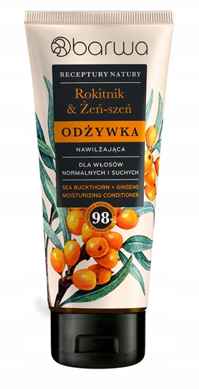 Picture of BARWA Receptury Natury Odywka nawilajca do wosów normalnych i suchych - Rokitnik & e-sze