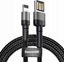 Picture of Baseus Baseus Cafule Double-sided USB Lightning Cable 1.5A 2m (Gray+Black)