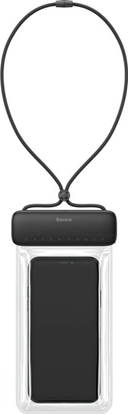 Picture of Baseus BASEUS LETS SLIP UNIVERSAL WATERPROOF CASE GREY/BLACK