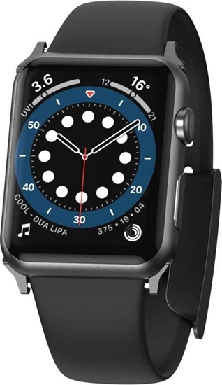 Picture of Baseus Baseus Slip-Thru pasek opaska bransoleta do Apple Watch 3/4/5/6/SE 38mm/40mm czarny (LBWSE-01)