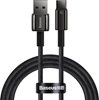 Picture of Baseus Baseus Tungsten Gold cable USB-A - USB-C 480Mb/s 100W 1m black (CAWJ000001)